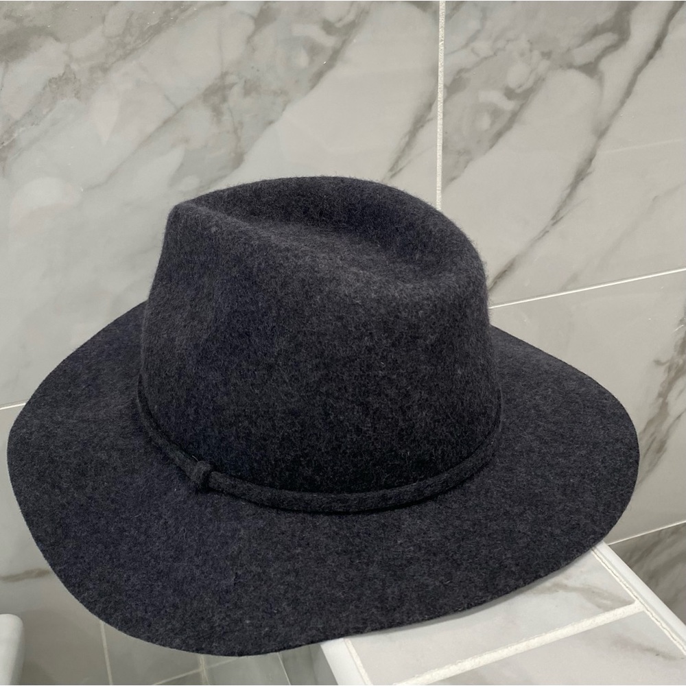 J Crew Fedora Wide Floppy Brim Wool Hat